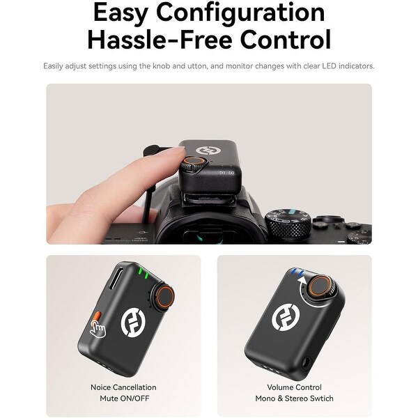 Hollyland Lark M2S Ultimate Combo (Camera RX+USB-C RX+Lightning RX